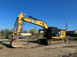 Excavator pe senile Caterpillar 329E, 2012